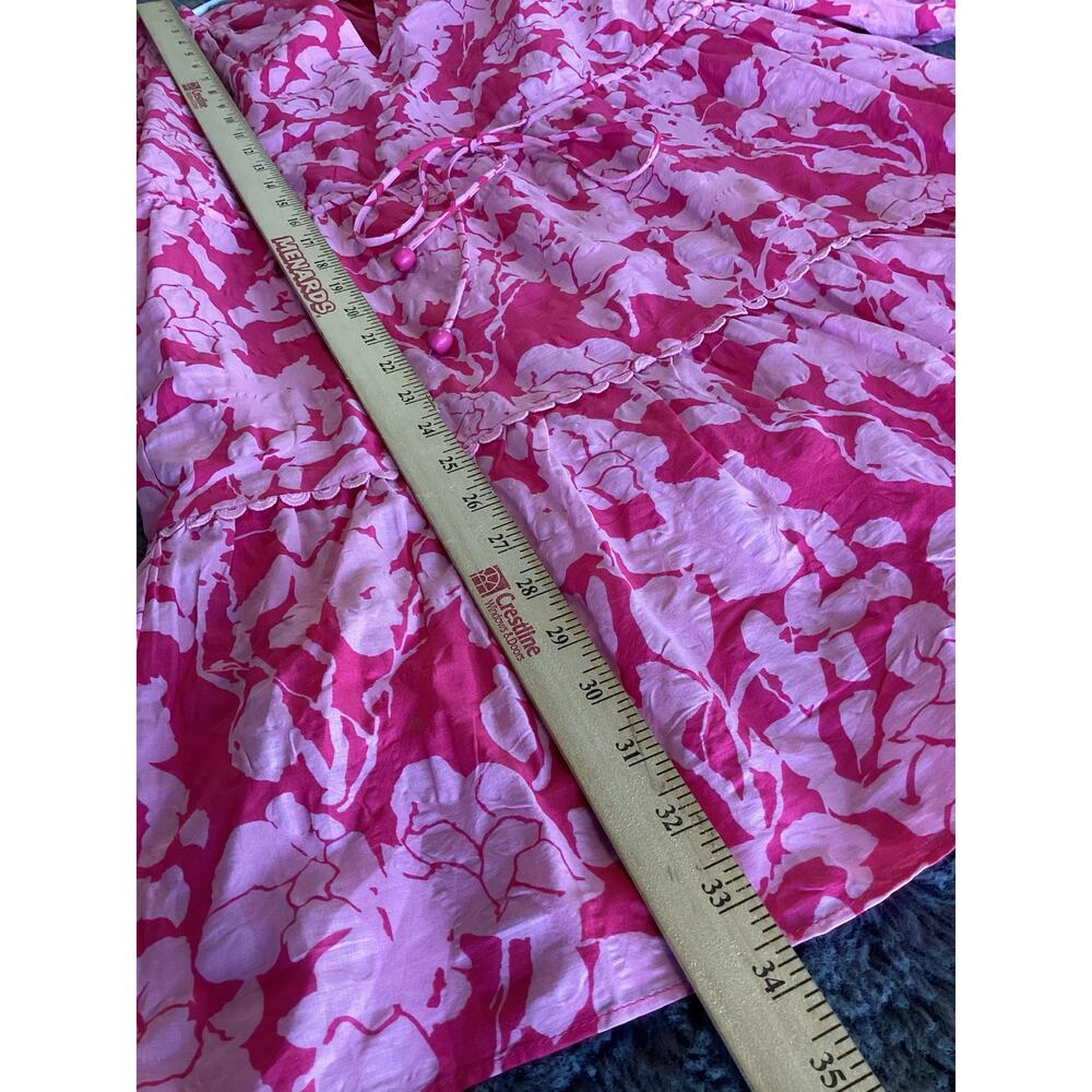 Tuckernuck Hyacinth house Matilda pink floral mini dress size small - Picture 12 of 13